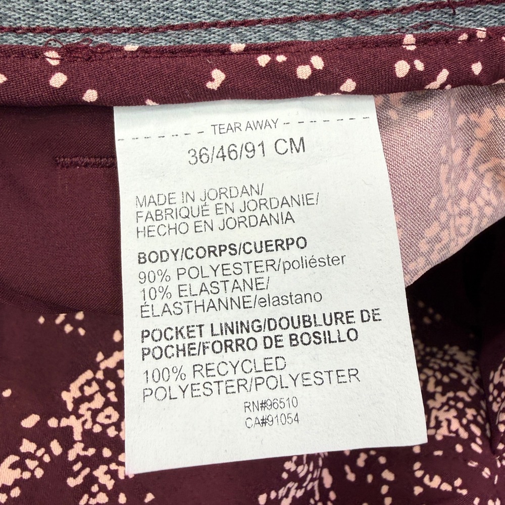 Under Armour Mens Golf Printed Shorts Size 36 9" Maroon Camo 1377303-600 NWT - Picture 7 of 7